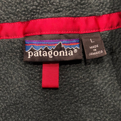 90's Patagonia パタゴニア スナップT シンチラ フリース プルオーバー 深緑 (L) /A9843F-SO