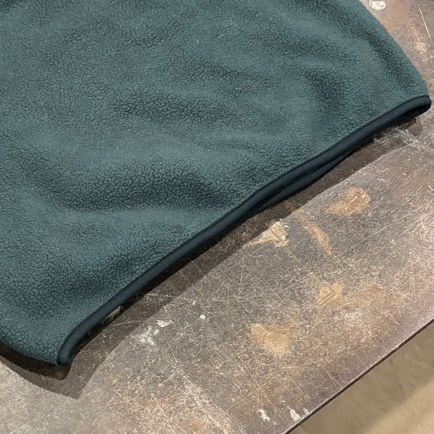 90's Patagonia パタゴニア スナップT シンチラ フリース プルオーバー 深緑 (L) /A9843F-SO