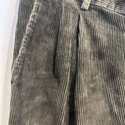 90's~ GAP タック入り コーデュロイパンツ 深緑 (36×30)/B4089P-SO