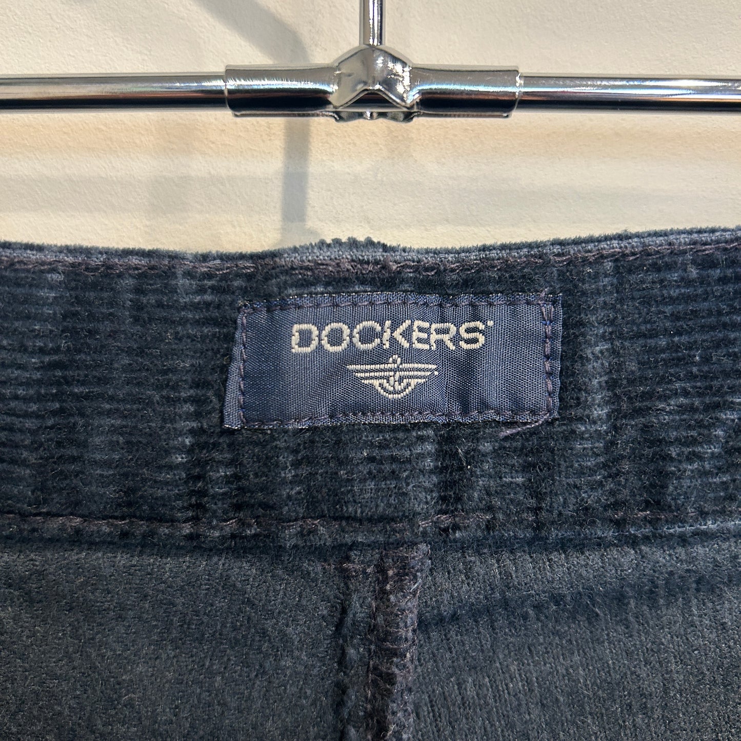 00's DOCKERS タック入り コーデュロイパンツ 紺 (36×29)/B4090P-SO