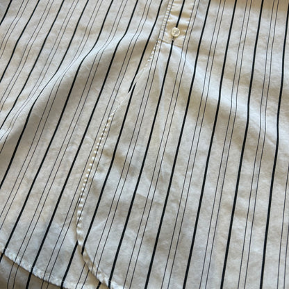00's Polo by Ralph Lauren band collar shirt (L)/A6336SH-SO