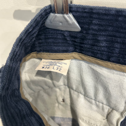 00's DOCKERS タック入り コーデュロイパンツ 紺 (36×32)/B4091P-SO