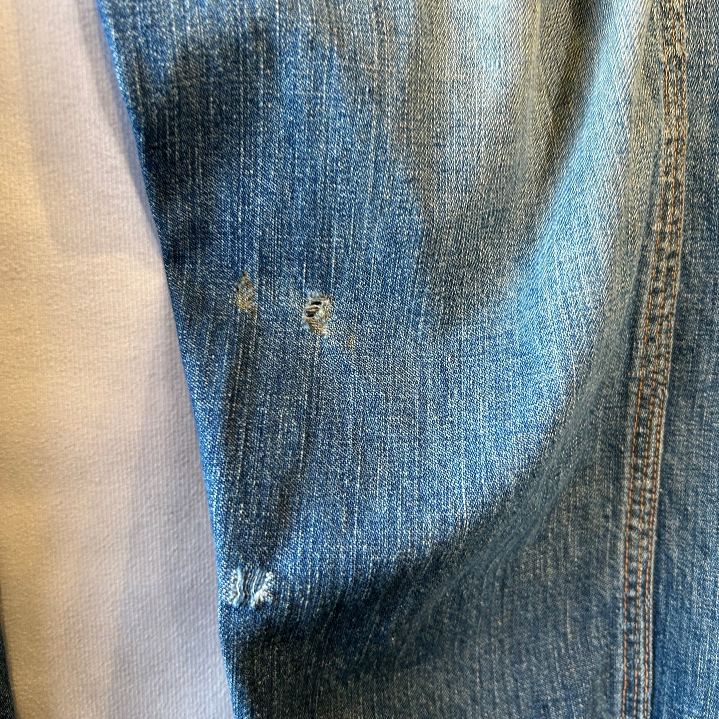 50' RED BALL デニムペインターパンツ ワークパンツ 襤褸/A9608P-SO