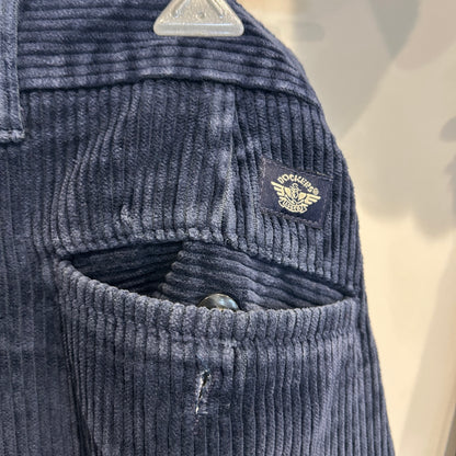 00's DOCKERS タック入り コーデュロイパンツ 紺 (36×32)/B4091P-SO