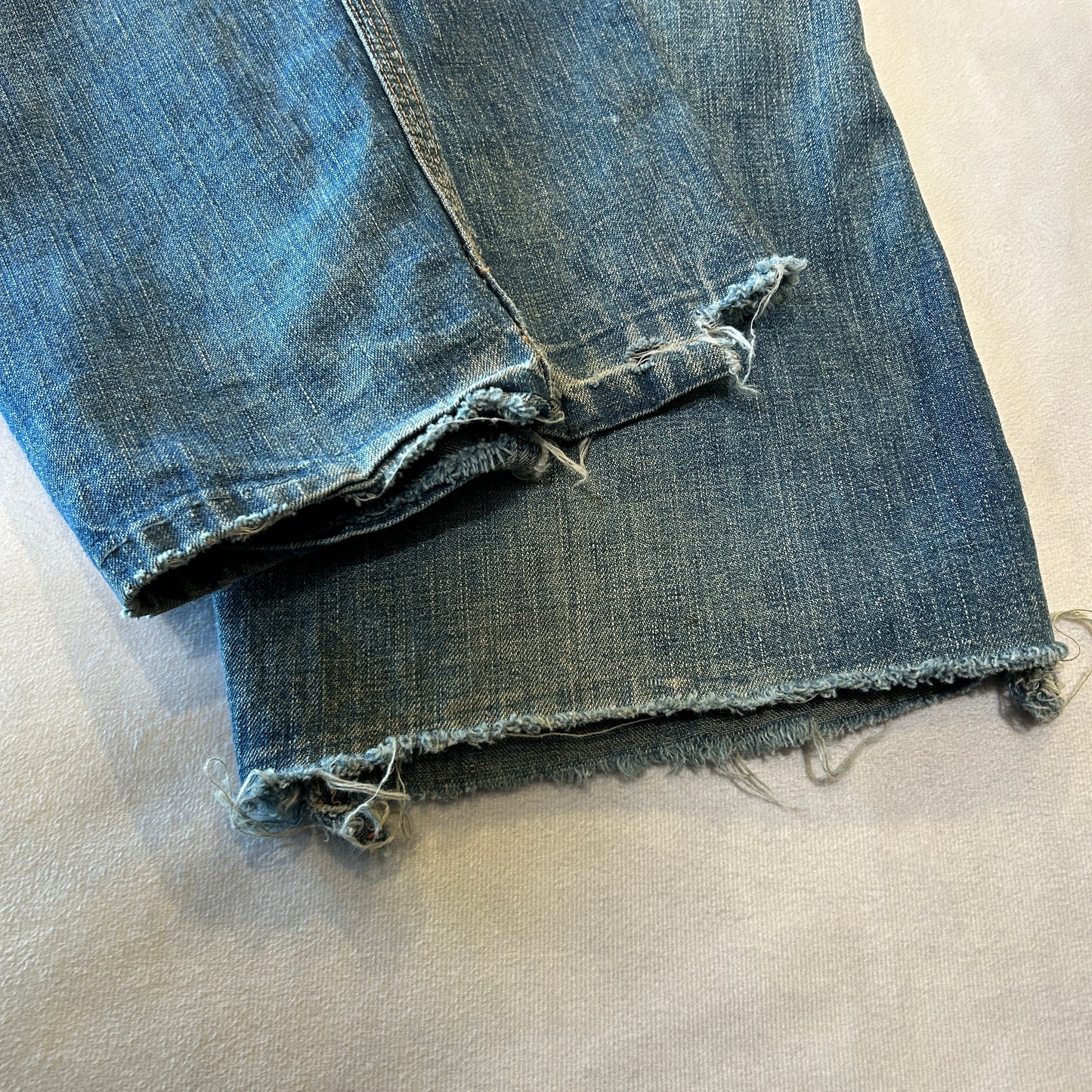 50' RED BALL デニムペインターパンツ ワークパンツ 襤褸/A9608P-SO