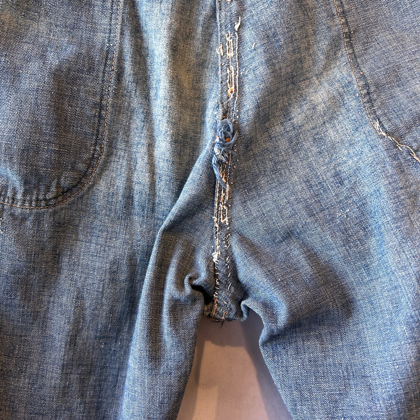 50' RED BALL デニムペインターパンツ ワークパンツ 襤褸/A9608P-SO