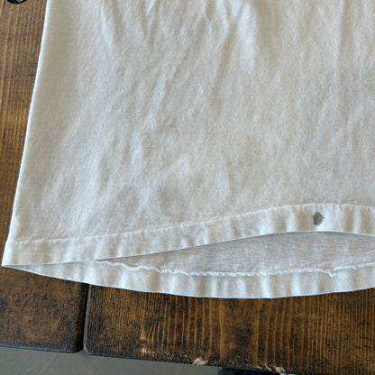 90's Hanes UNION COLLEGE イベントTシャツ アート 白(XL)/A7327T-SO
