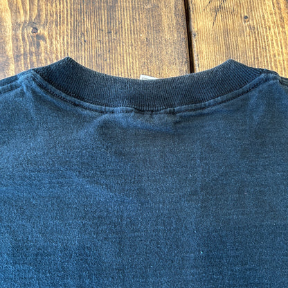 00's Fruit of The Loom IL CIRCO イタリア サーカスTシャツ 黒(XL)/A7526T-SO