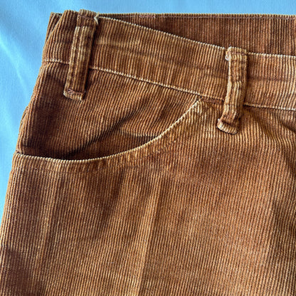 70's Levi's リーバイス 646 コーデュロイパンツ フレアパンツ ブラウン(W31L32)/C1428P-SO