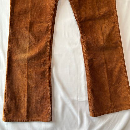 70's Levi's リーバイス 646 コーデュロイパンツ フレアパンツ ブラウン(W31L32)/C1428P-SO