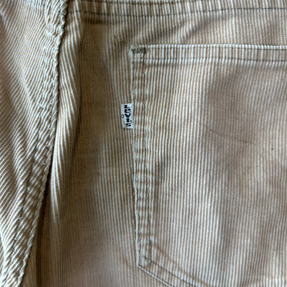 70's Levi's リーバイス 646 コーデュロイパンツ フレアパンツ ベージュ/C1427P-SO