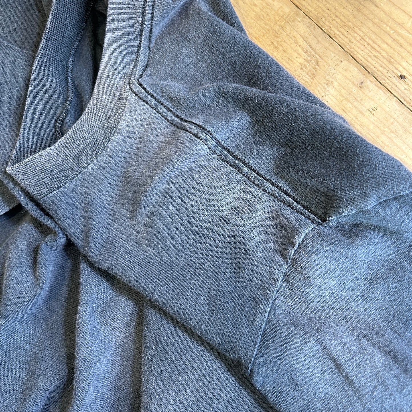 80's Stussy ステューシー Don't Take The Bite... 魚 Tシャツ ブラック (L)/C0434T-SO