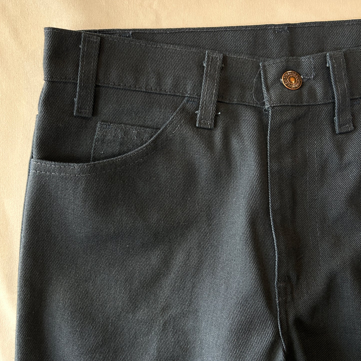 90's Levi's リーバイス 517 STA -PREST カツラギ コットンツイル スタプレ ネイビー(30×29)/A9402P-SO
