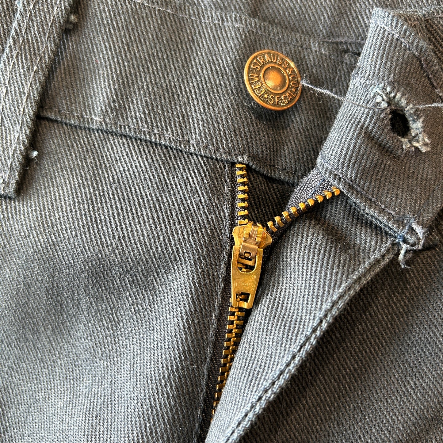 90's Levi's リーバイス 517 STA -PREST カツラギ コットンツイル スタプレ ネイビー(30×29)/A9402P-SO