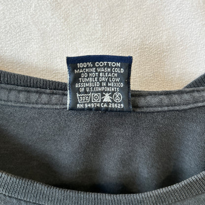 90's Stussy ステューシー Stussy London ロゴTシャツ　ブラック(XL)/C0743T-SO