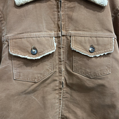 70's Carhartt カーハート ダックボアジャケット ブラウン(42)/A0218J-SO