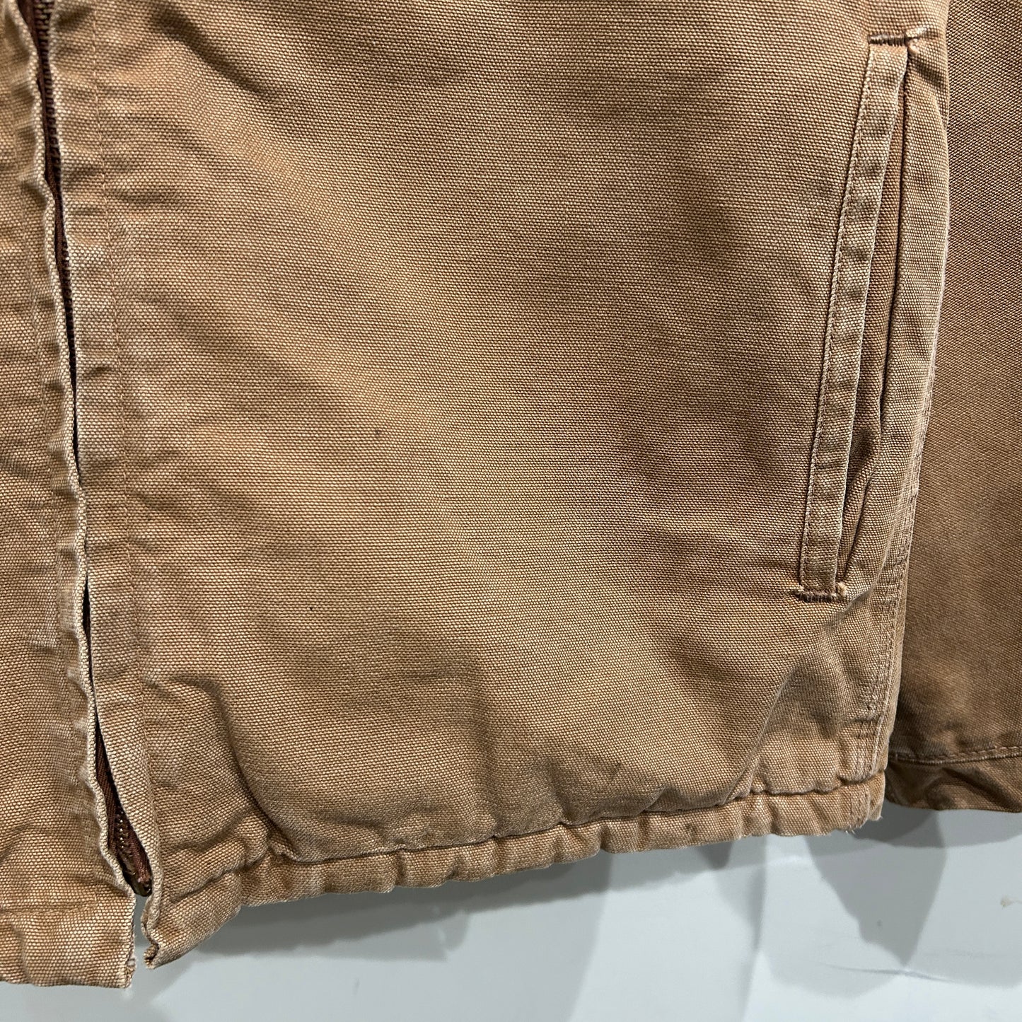 70's Carhartt カーハート ダックボアジャケット ブラウン(42)/A0218J-SO