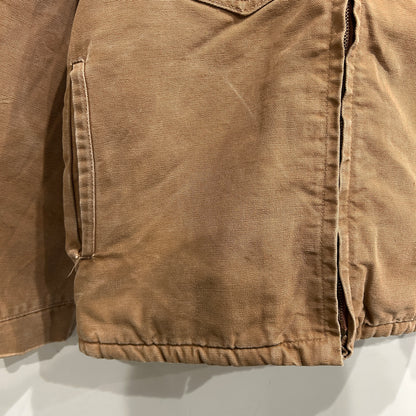 70's Carhartt カーハート ダックボアジャケット ブラウン(42)/A0218J-SO