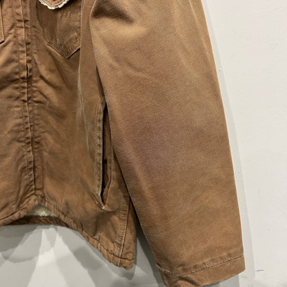 70's Carhartt カーハート ダックボアジャケット ブラウン(42)/A0218J-SO
