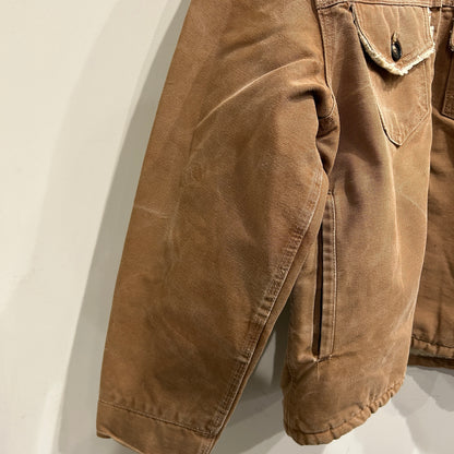 70's Carhartt カーハート ダックボアジャケット ブラウン(42)/A0218J-SO