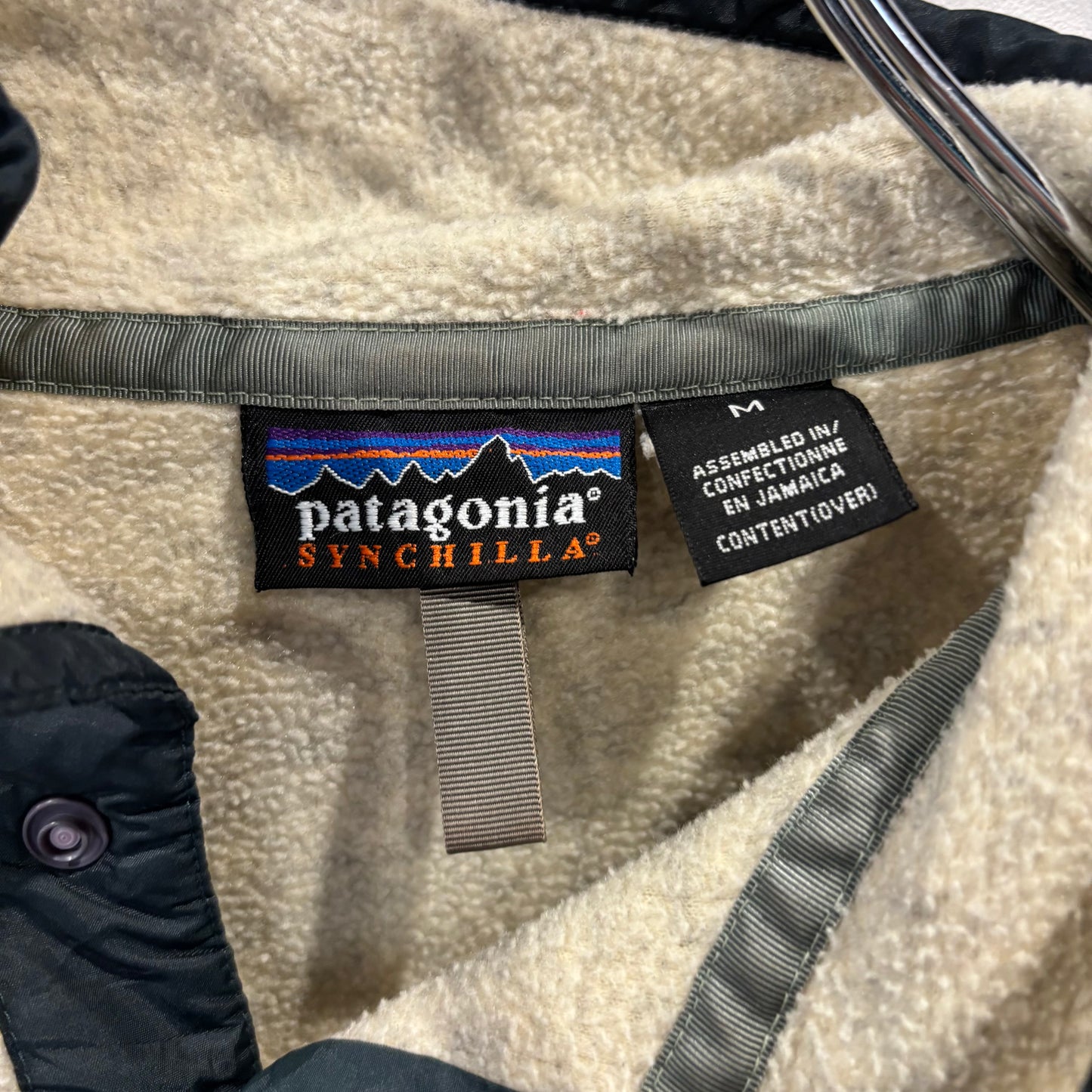 00's Patagonia パタゴニア シンチラ スナップT フリース オートミール (M)/C0078F-SO