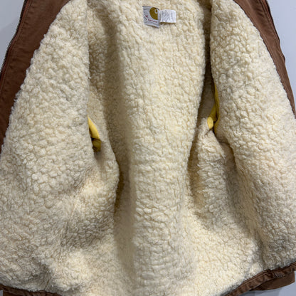 70's Carhartt カーハート ダックボアジャケット ブラウン(42)/A0218J-SO