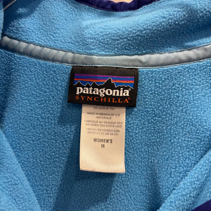 2015 (SP15) Patagonia パタゴニア シンチラ スナップT フリース 水色 (Women's M )/C0100F-SO