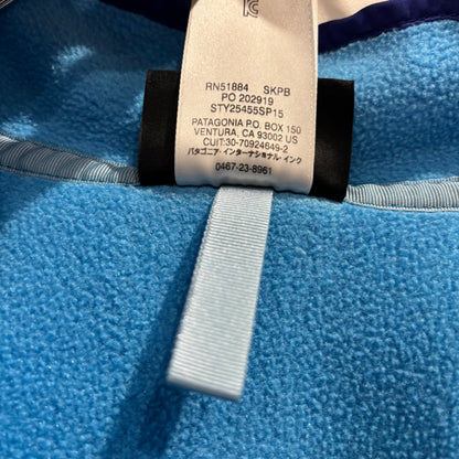2015 (SP15) Patagonia パタゴニア シンチラ スナップT フリース 水色 (Women's M )/C0100F-SO