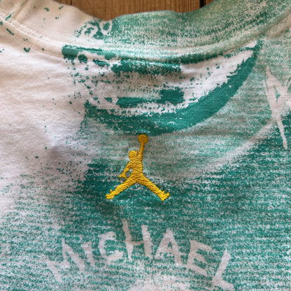 00's AIR JORDAN オールオーバープリントTシャツ (L)/A3578T-S