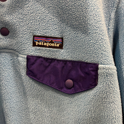 2015 (SP15) Patagonia パタゴニア シンチラ スナップT フリース 水色 (Women's M )/C0100F-SO