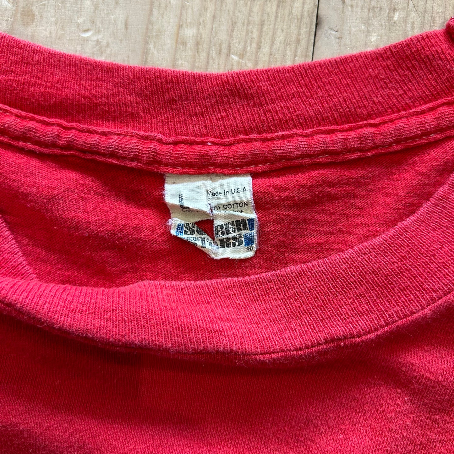 80's SCREEN STARS Patagonia ロゴT 赤(L)/A2703T-SO