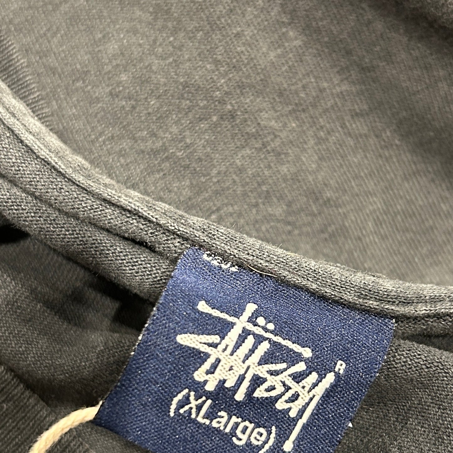 90's Stussy ステューシー Stussy London ロゴTシャツ　ブラック(XL)/C0743T-SO