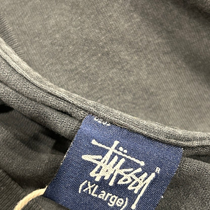 90's Stussy ステューシー Stussy London ロゴTシャツ　ブラック(XL)/C0743T-SO