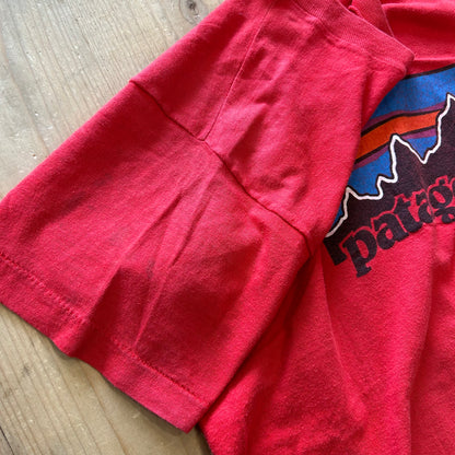 80's SCREEN STARS Patagonia ロゴT 赤(L)/A2703T-SO