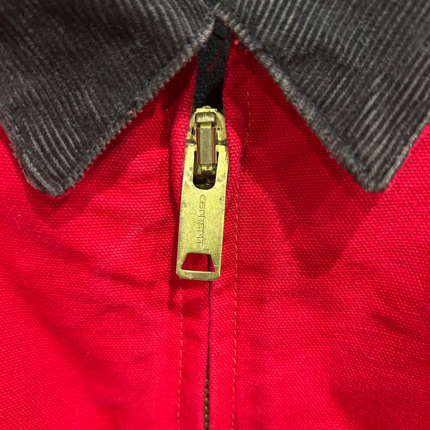 90's Carhartt カーハート サンタフェジャケット 赤 (2XL)/A4906O-SO