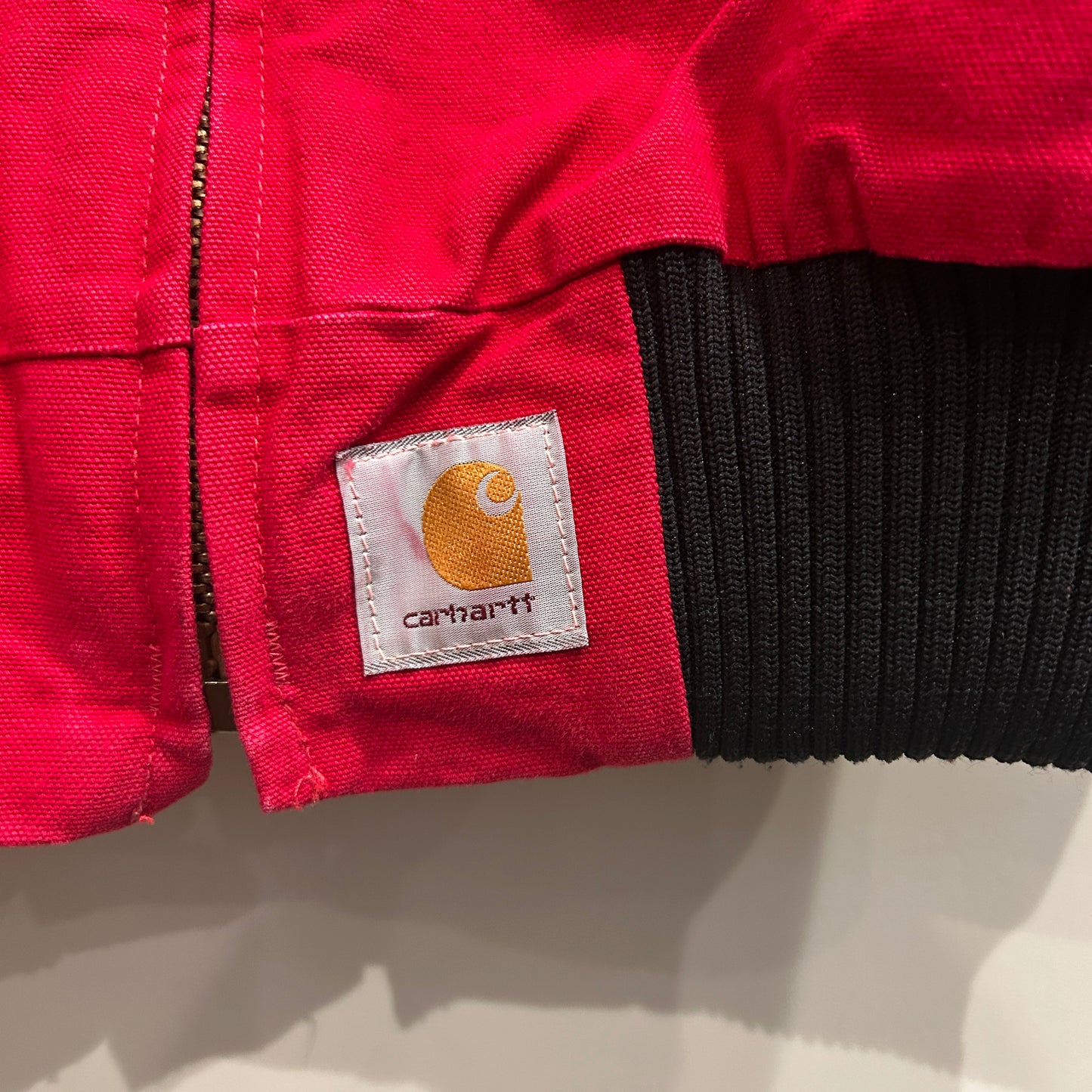 90's Carhartt カーハート サンタフェジャケット 赤 (2XL)/A4906O-SO
