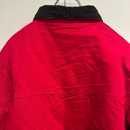 90's Carhartt カーハート サンタフェジャケット 赤 (2XL)/A4906O-SO