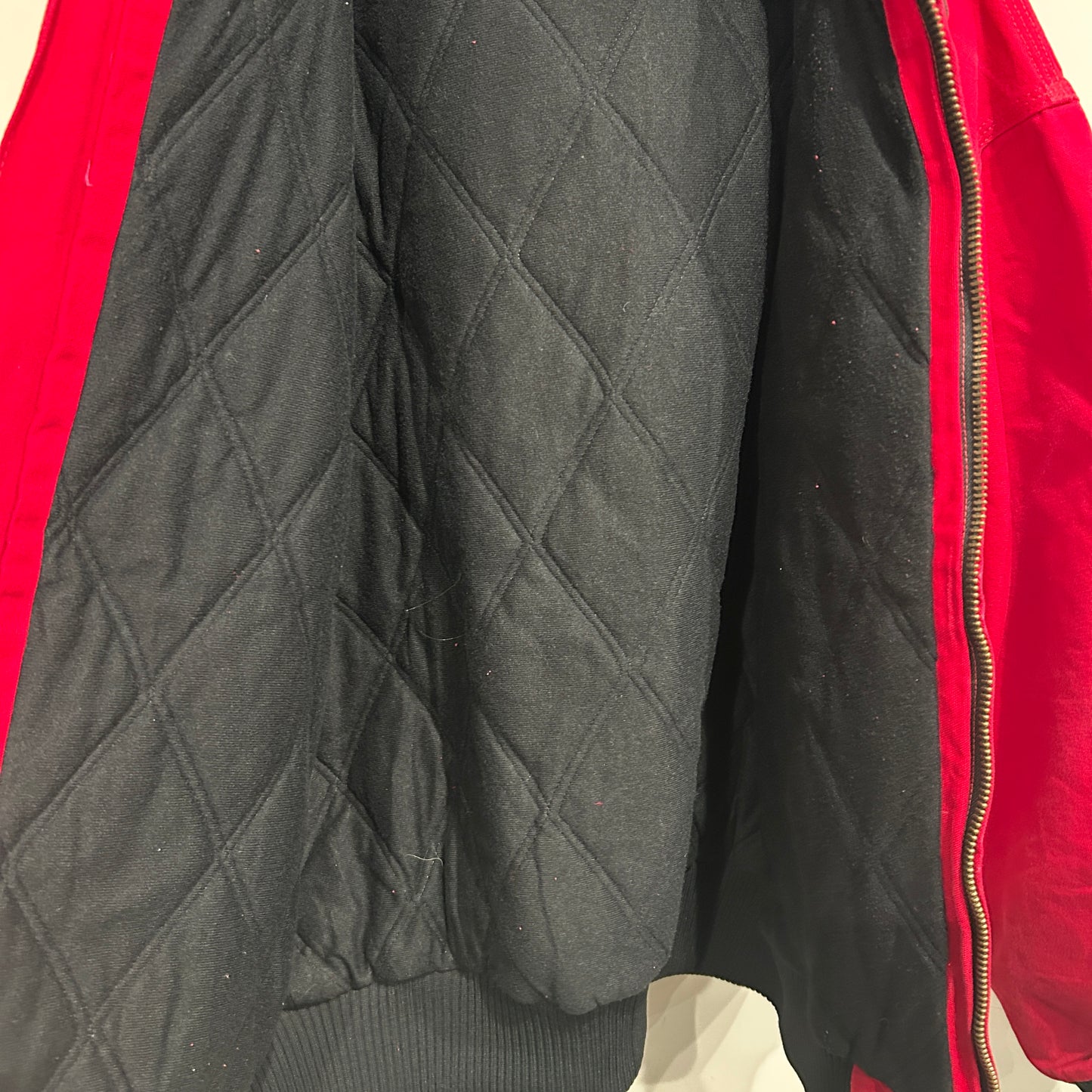 90's Carhartt カーハート サンタフェジャケット 赤 (2XL)/A4906O-SO