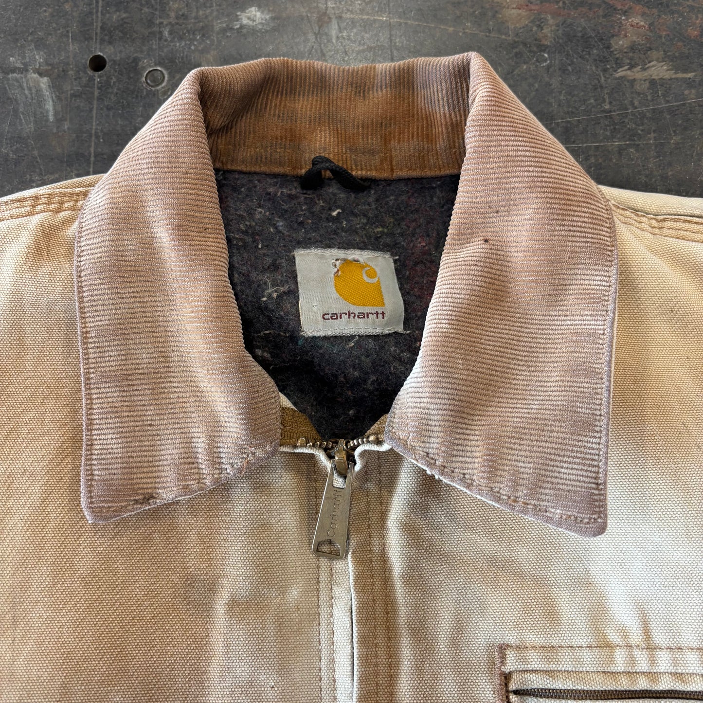 00's Carhartt カーハート デトロイトジャケット ベージュ (推定M) /A9794J-SO
