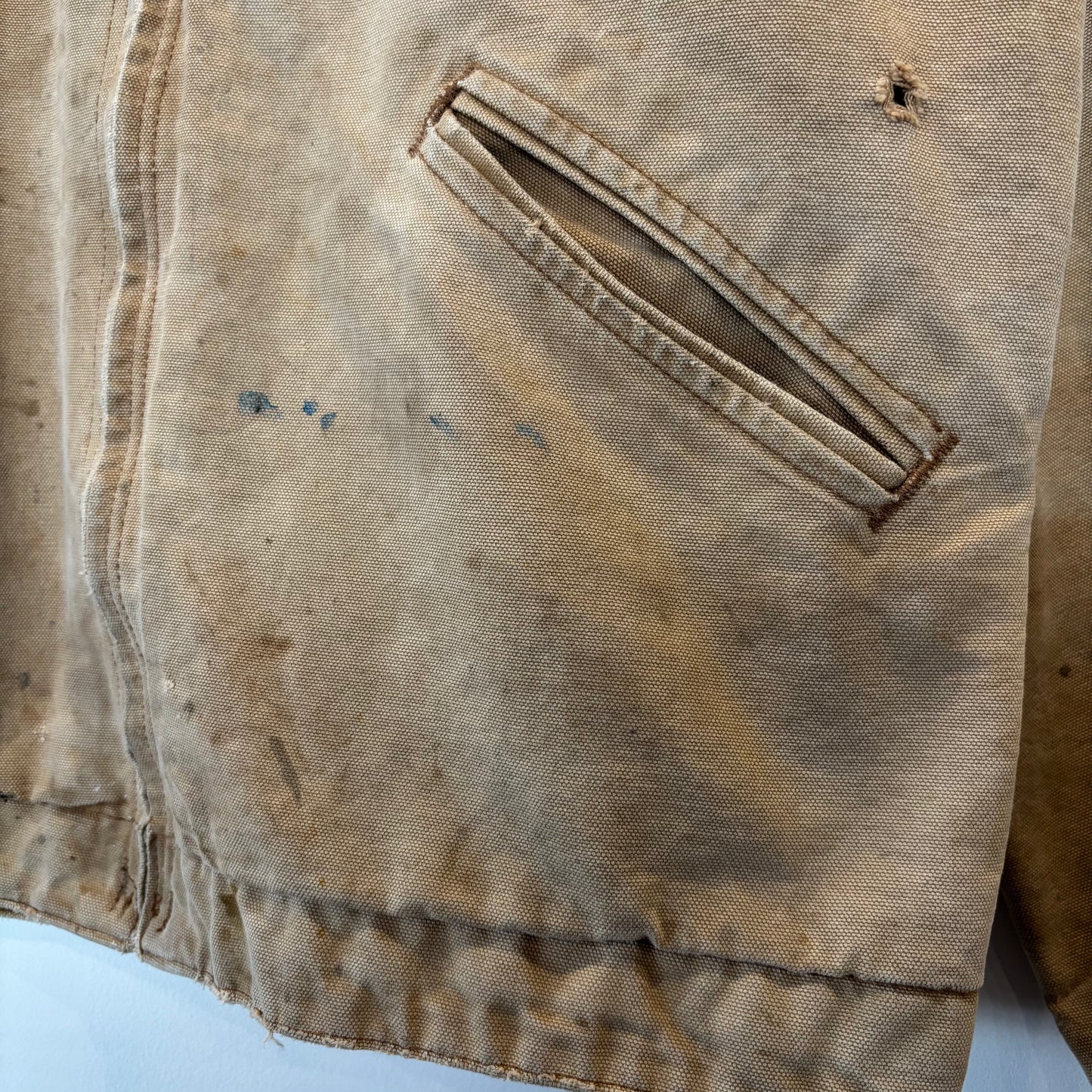 00's Carhartt カーハート デトロイトジャケット ベージュ (推定M) /A9794J-SO