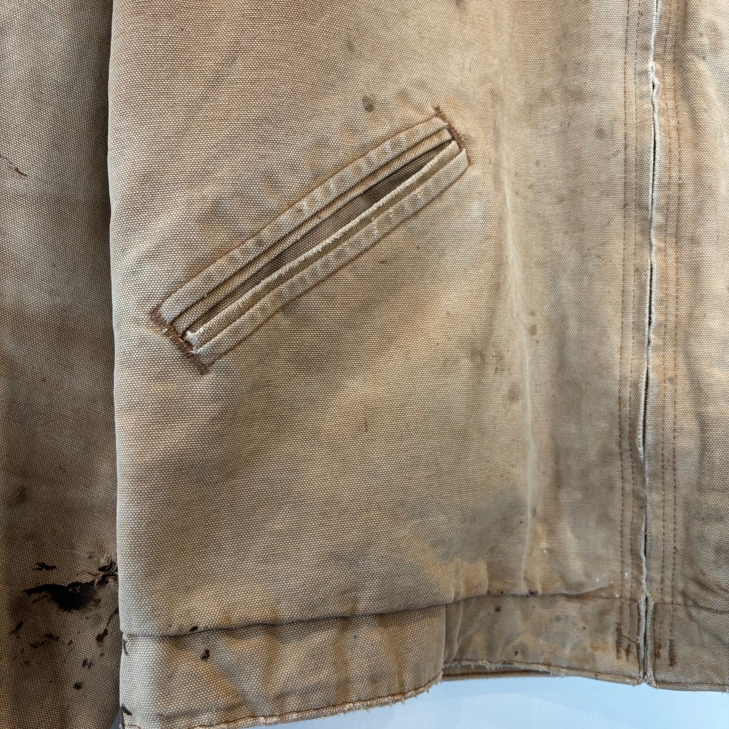 00's Carhartt カーハート デトロイトジャケット ベージュ (推定M) /A9794J-SO