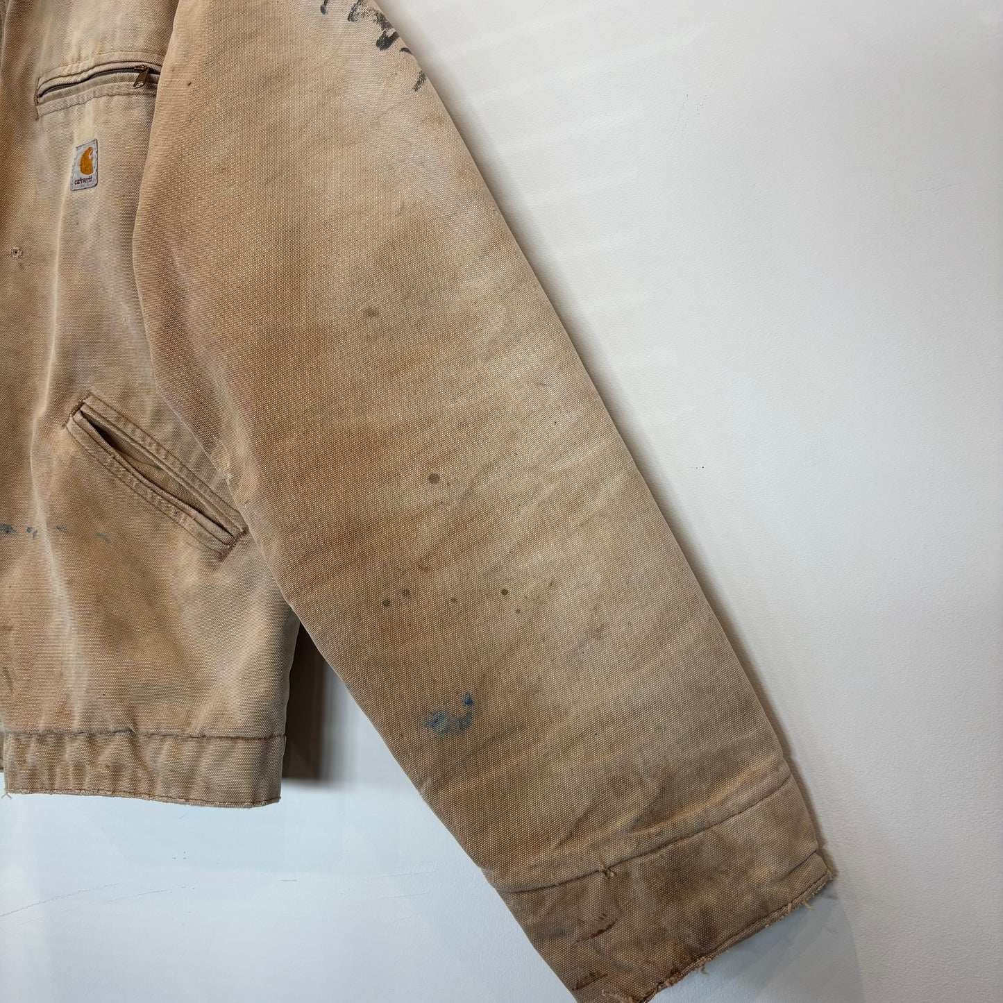 00's Carhartt カーハート デトロイトジャケット ベージュ (推定M) /A9794J-SO