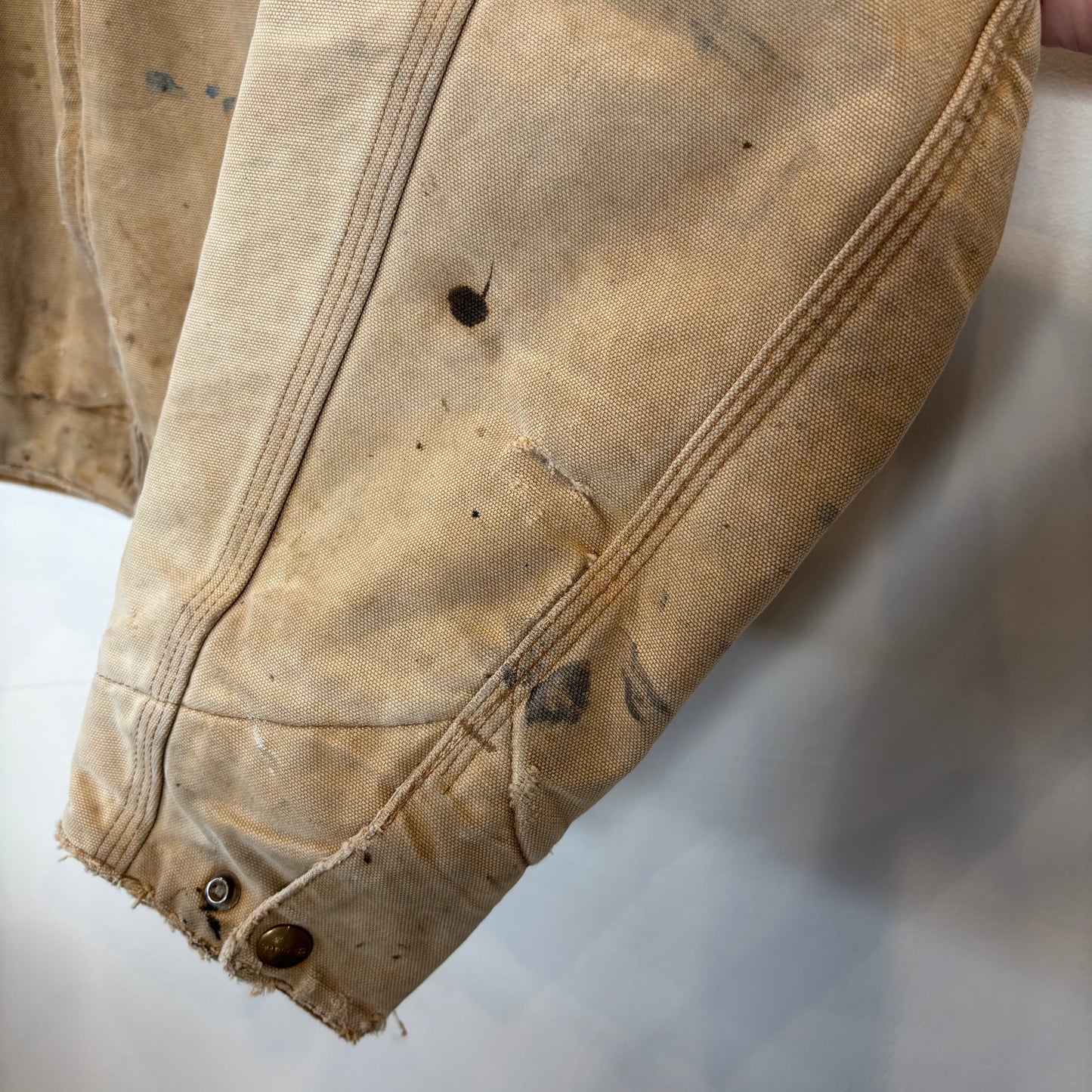00's Carhartt カーハート デトロイトジャケット ベージュ (推定M) /A9794J-SO