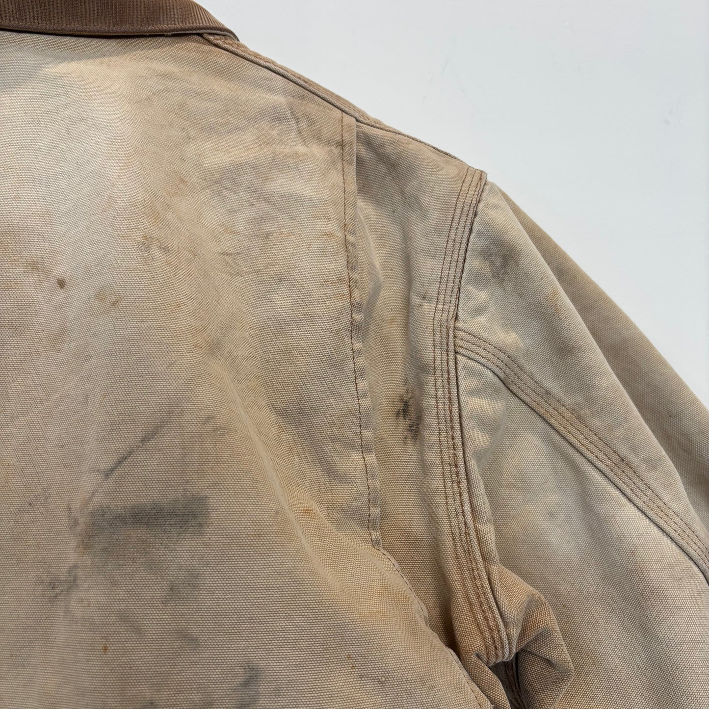 00's Carhartt カーハート デトロイトジャケット ベージュ (推定M) /A9794J-SO