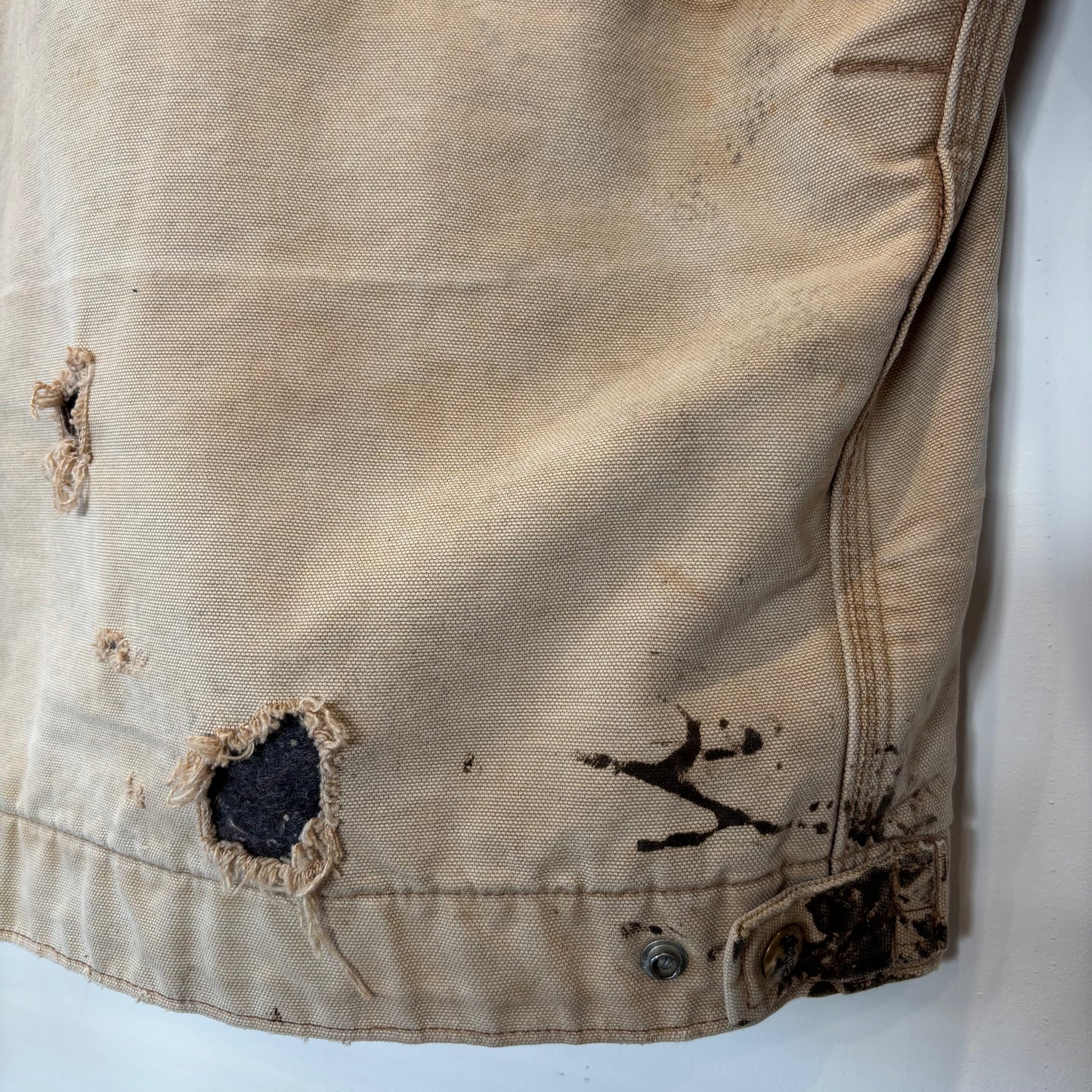00's Carhartt カーハート デトロイトジャケット ベージュ (推定M) /A9794J-SO