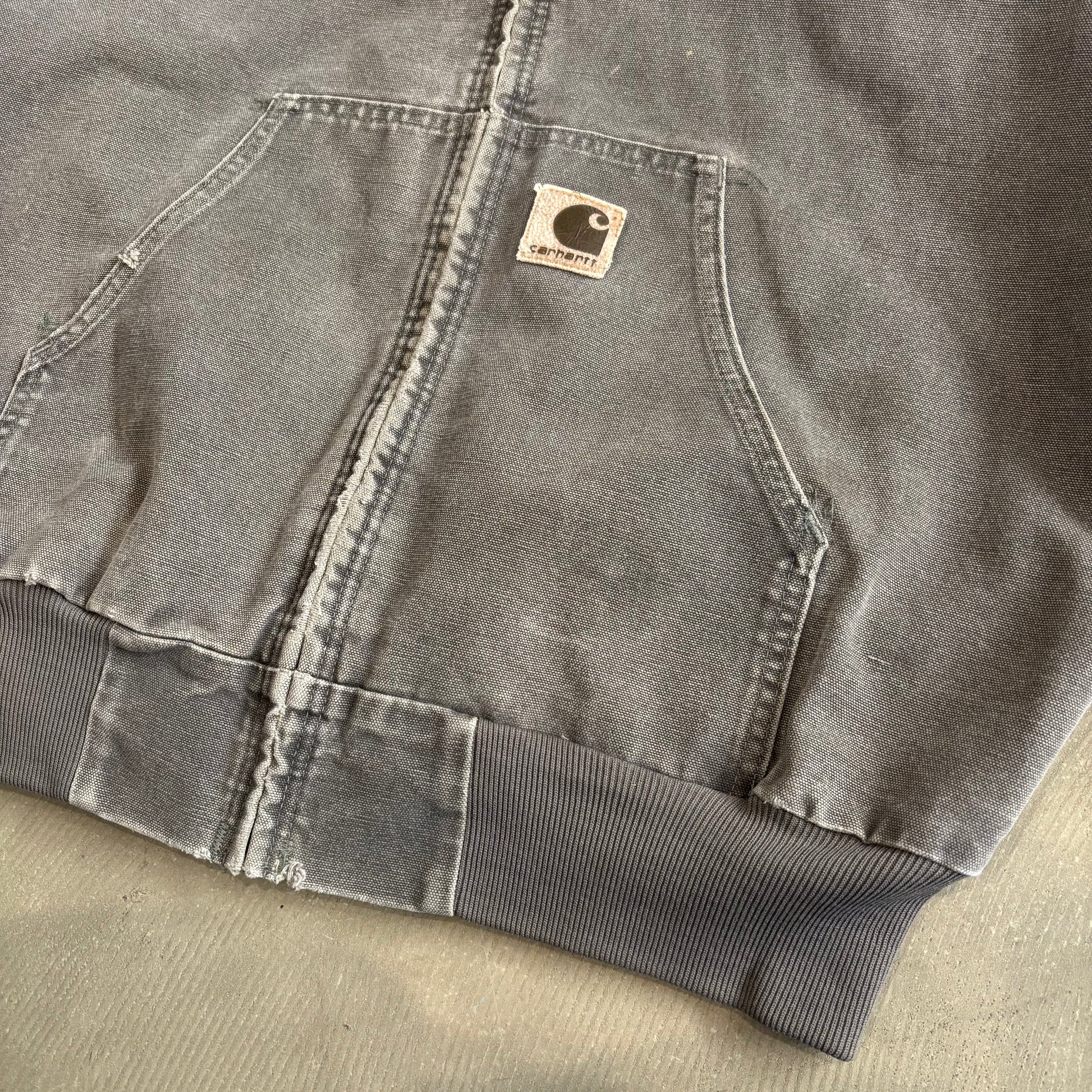 00's Carhartt カーハート アクティブジャケット J06 CMT グレー系 (L