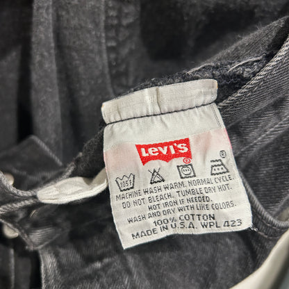 90's Levi's リーバイス 501 ブラックデニムパンツ 黒 (36×32)/A9149BP-SO