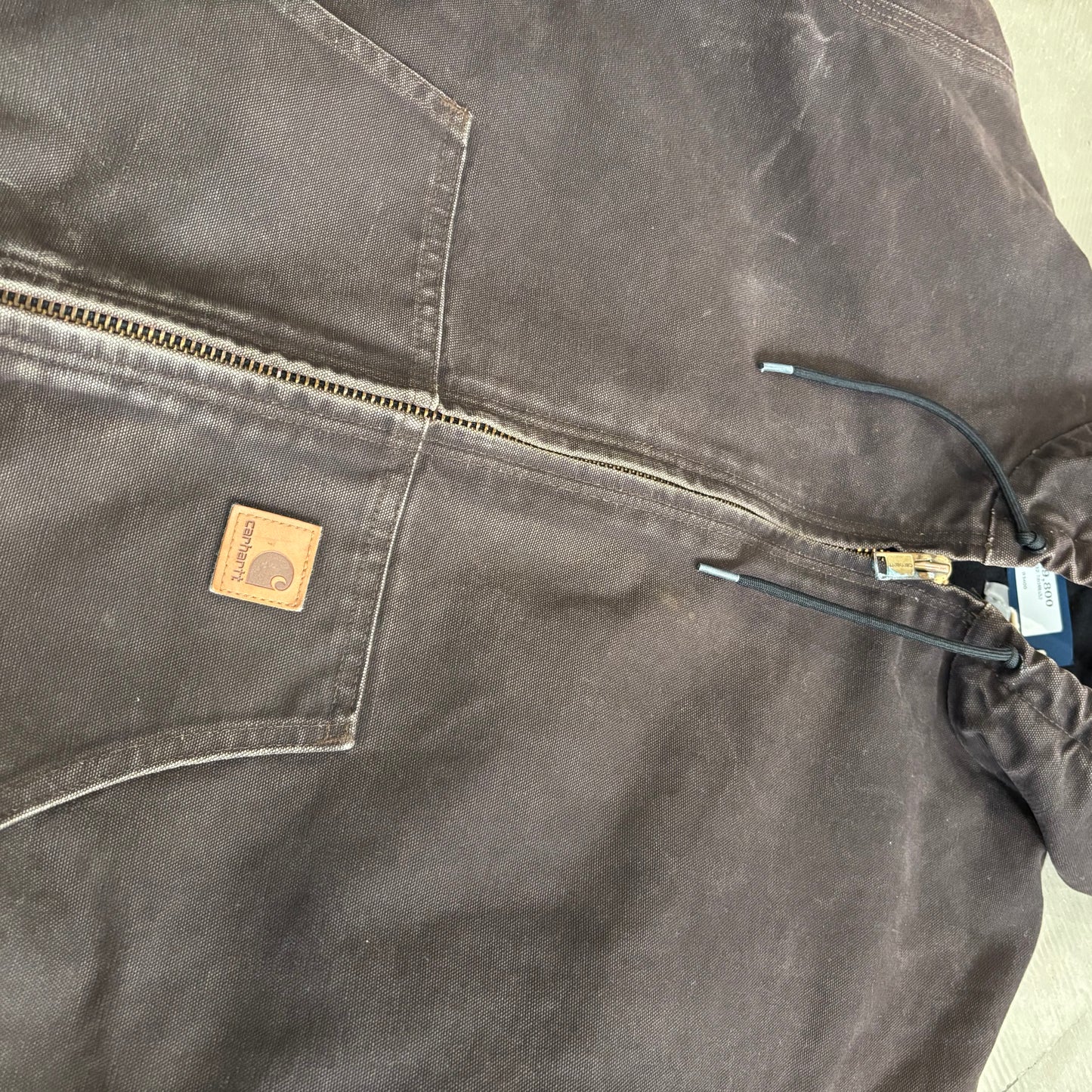 Carhartt カーハート アクティブジャケット J130 DKB ダークブラウン (L) /B3400J-SO