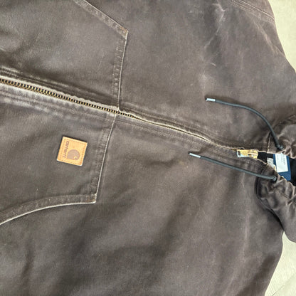 Carhartt カーハート アクティブジャケット J130 DKB ダークブラウン (L) /B3400J-SO