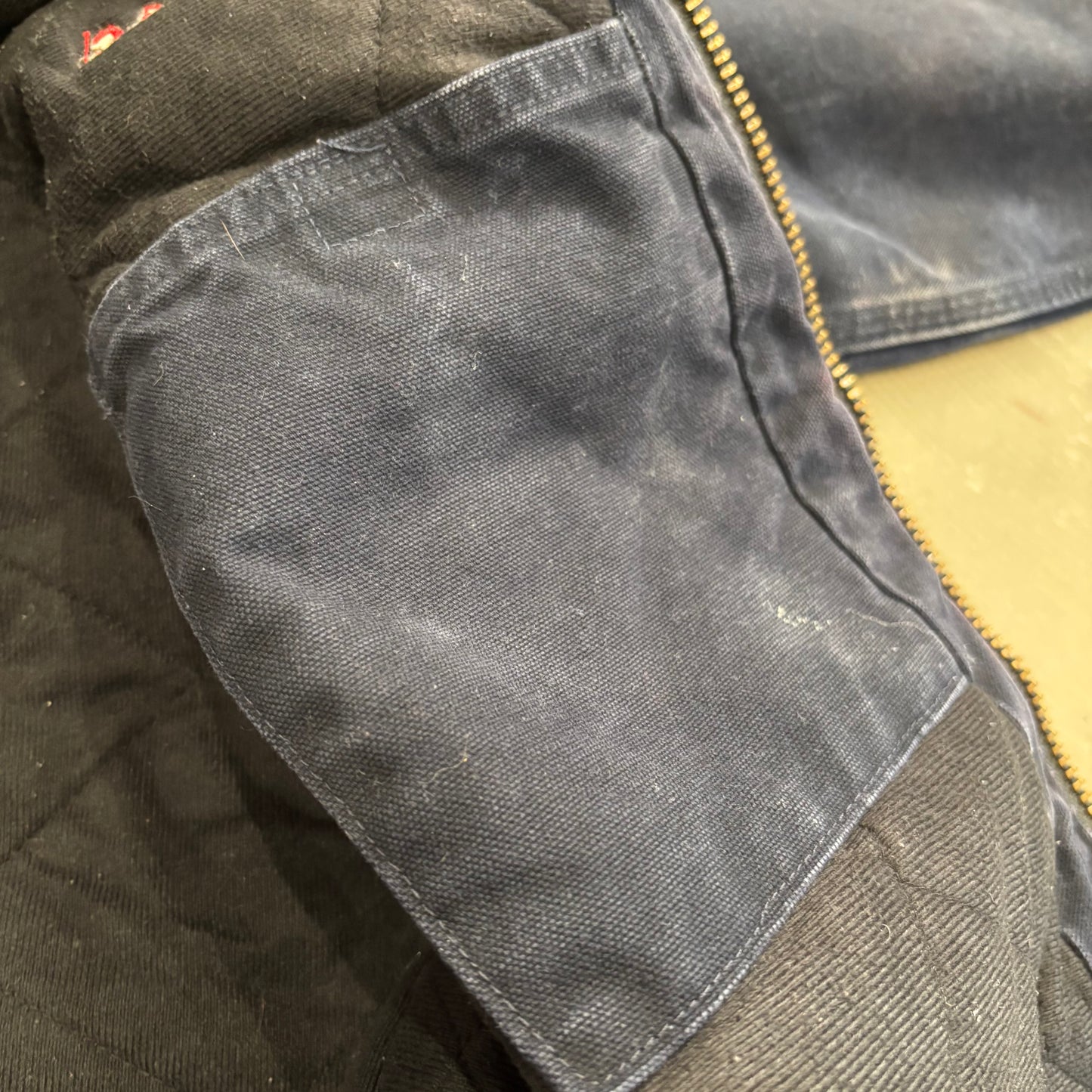 00's Carhartt カーハート アクティブジャケット J130 MDT ネイビー系 (L) /B3403J-SO